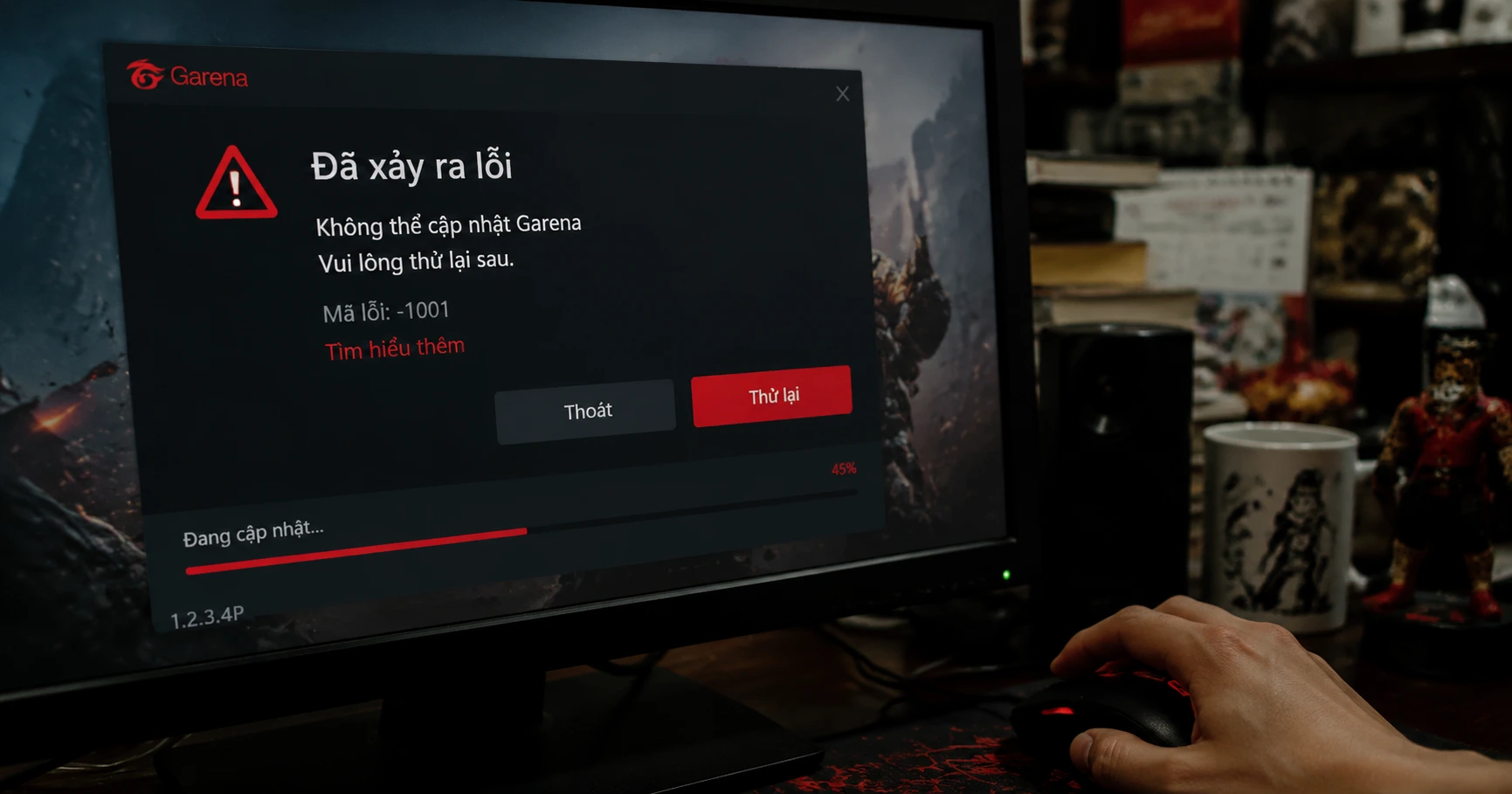 Tổng quan về sao update garena không được - image 2