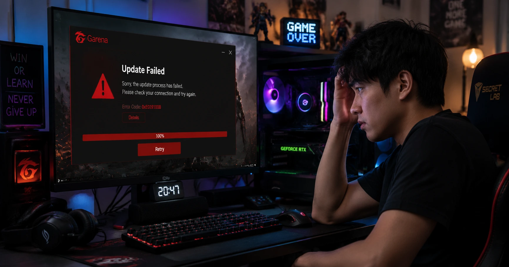 Tổng quan về sao update garena không được - image 3