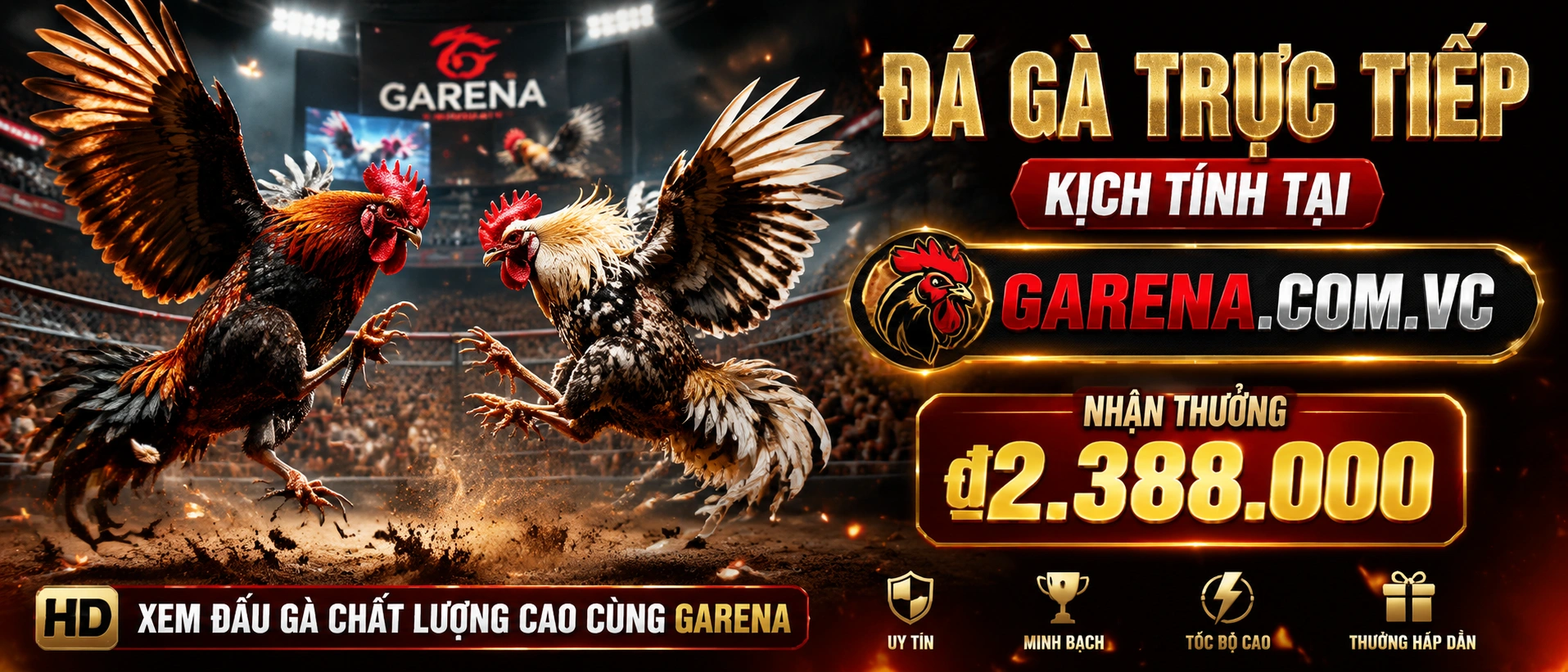 Đá Gà Campuchia trên garena.com.vc