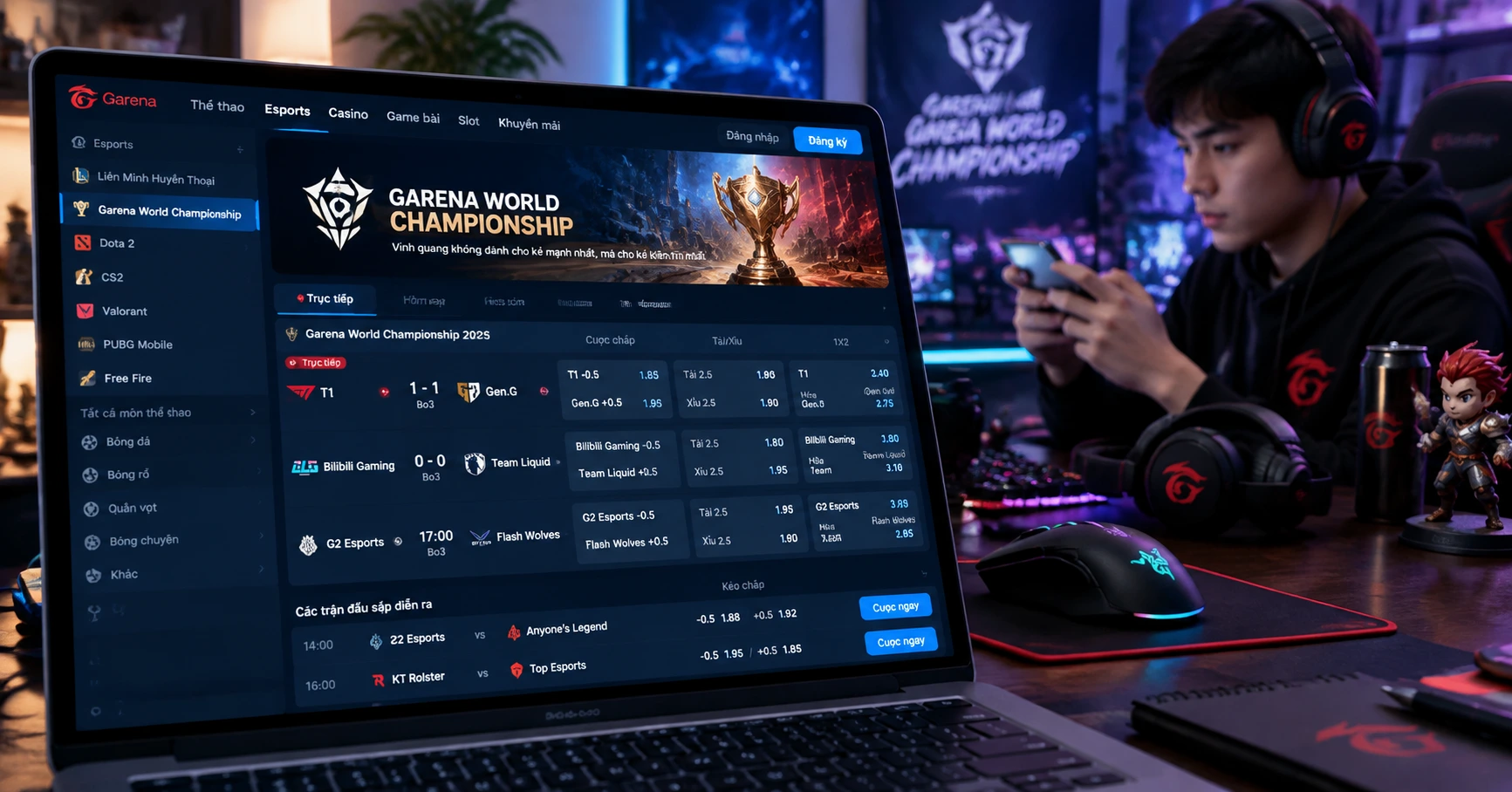 Đặt cược CKTG Garena: Cập nhật xu hướng và hướng dẫn chi tiết - image 2 Đặt cược CKTG Garena: Cập nhật xu hướng và hướng dẫn chi tiết - image 2