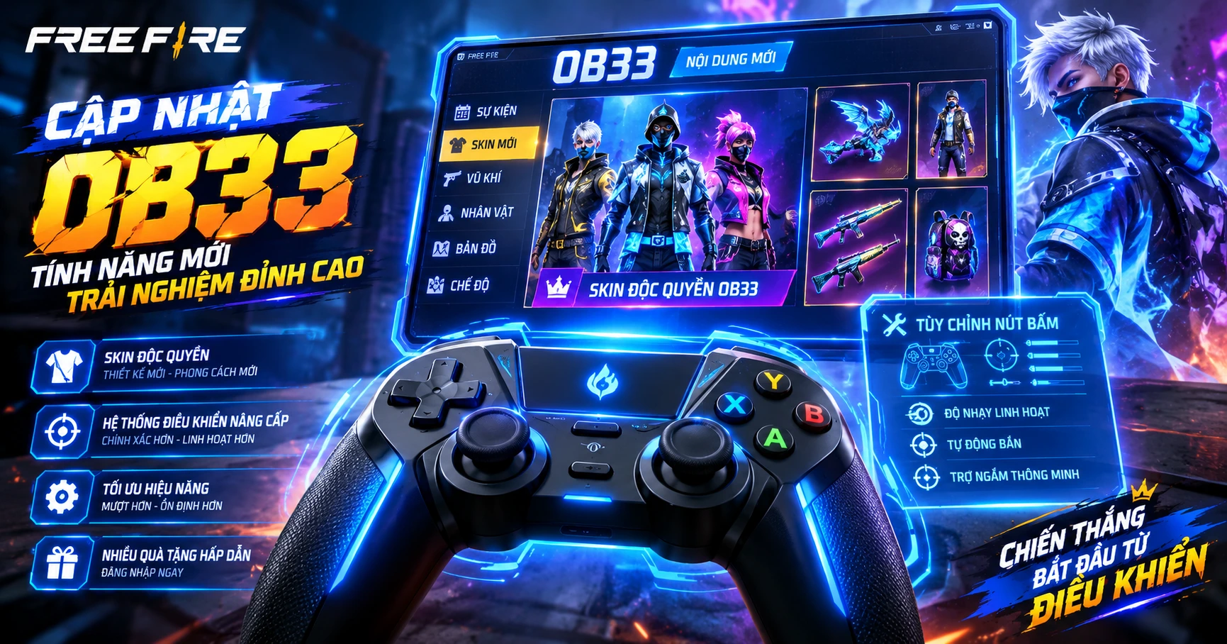 Tổng Quan Về Garena FF OB33 Mới Nhất - image 2 Tổng Quan Về Garena FF OB33 Mới Nhất - image 2