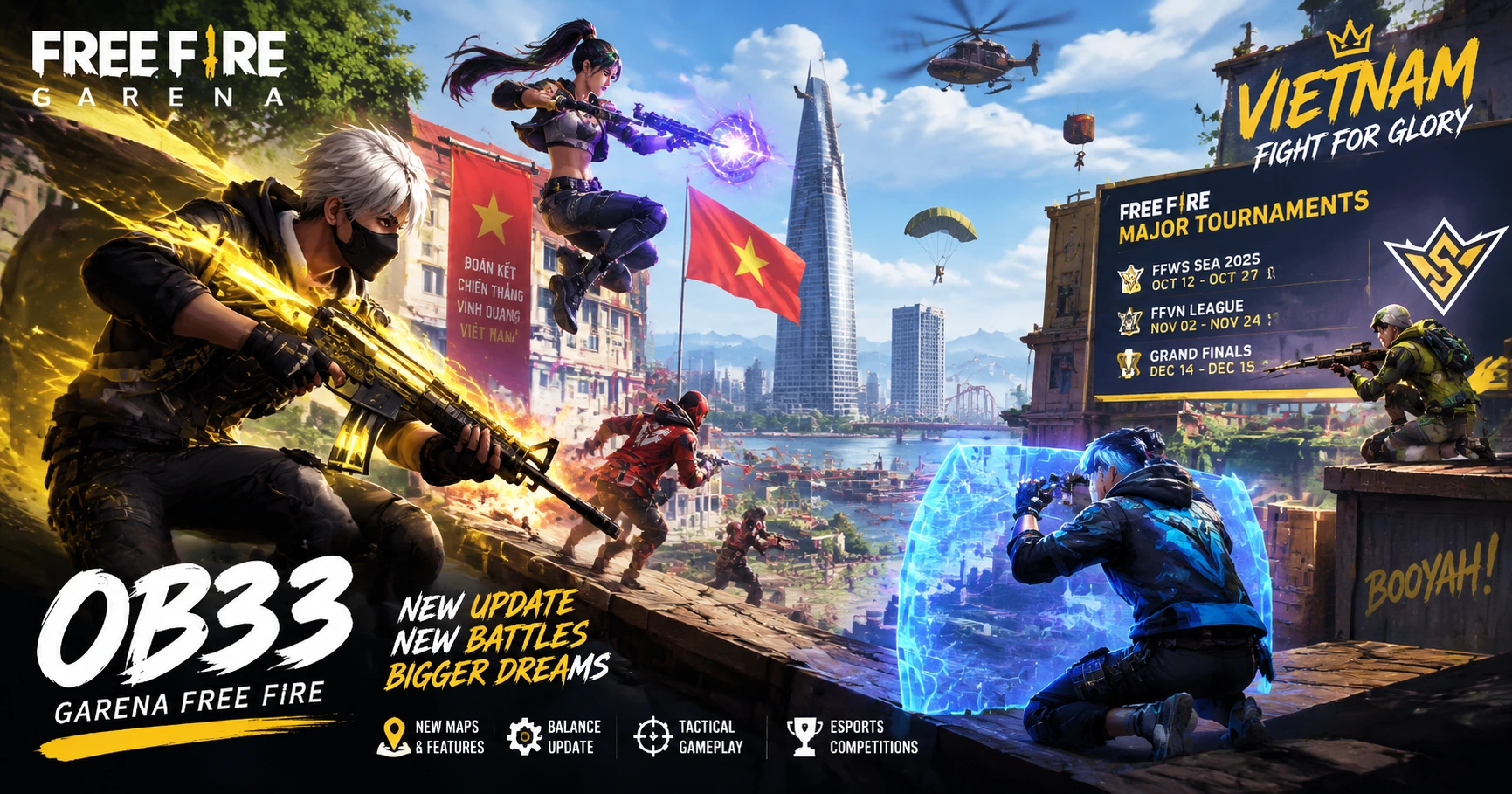 Tổng Quan Về Garena FF OB33 Mới Nhất - image 3 Tổng Quan Về Garena FF OB33 Mới Nhất - image 3